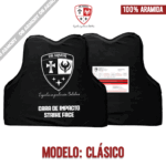 PLACAS ANTIBALAS NIVEL IIIA (ARAMIDA) MODELO CLASICO