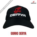 GORRO CON DISEÑO DE LOGO DERYA - NEGRA