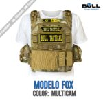 CHALECO TÁCTICO MODELO FOX + PLACAS ANTIBALAS NIVEL IIIA - Imagen 4