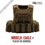 Chaleco Táctico modelo Eagle + Placas Nivel IIIA (Aramida) - Imagen 3
