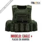 Chaleco Táctico modelo Eagle + Placas Nivel IIIA (Aramida) - Imagen 2