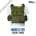 CHALECO TÁCTICO MODELO FOX + PLACAS ANTIBALAS NIVEL IIIA - Imagen 3