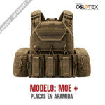 Chaleco Táctico modelo Moe+ Placas Nivel IIIA (Aramida) - Imagen 2