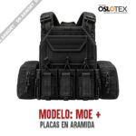 Chaleco Táctico modelo Moe+ Placas Nivel IIIA (Aramida)