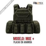Chaleco Táctico modelo Moe+ Placas Nivel IIIA (Aramida) - Imagen 3