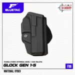 Glock Gen 1-5 Nivel 1 con paleta BLUETAC