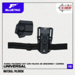 F43 - FUNDA POLÍMERO EXT CON PALETA DE DESCENSO + CORREA