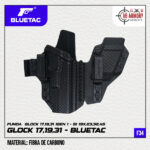 F34 - FIBRA DE CARBONO INT CON PORTACARGADOR (GLOCK 17,19,31 (GEN 1-5) 19X,23,32,45)