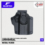 F44 - FUNDA UNIVERSAL DE POLIMERO + ENGANCHE PARA CINTURÓN