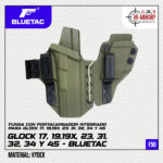 F50 - KYDEX INT CON PORTACARGADOR INTEGRADO PARA GLOCK 17, 19, 19X, 23, 31, 32, 34 y 45 - Imagen 2