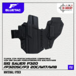 F52 - KYDEX INT CON PORTACARGADOR COMPATIBLE CON SIG SAUER P320/P320SC/P320C/m 17/m 18